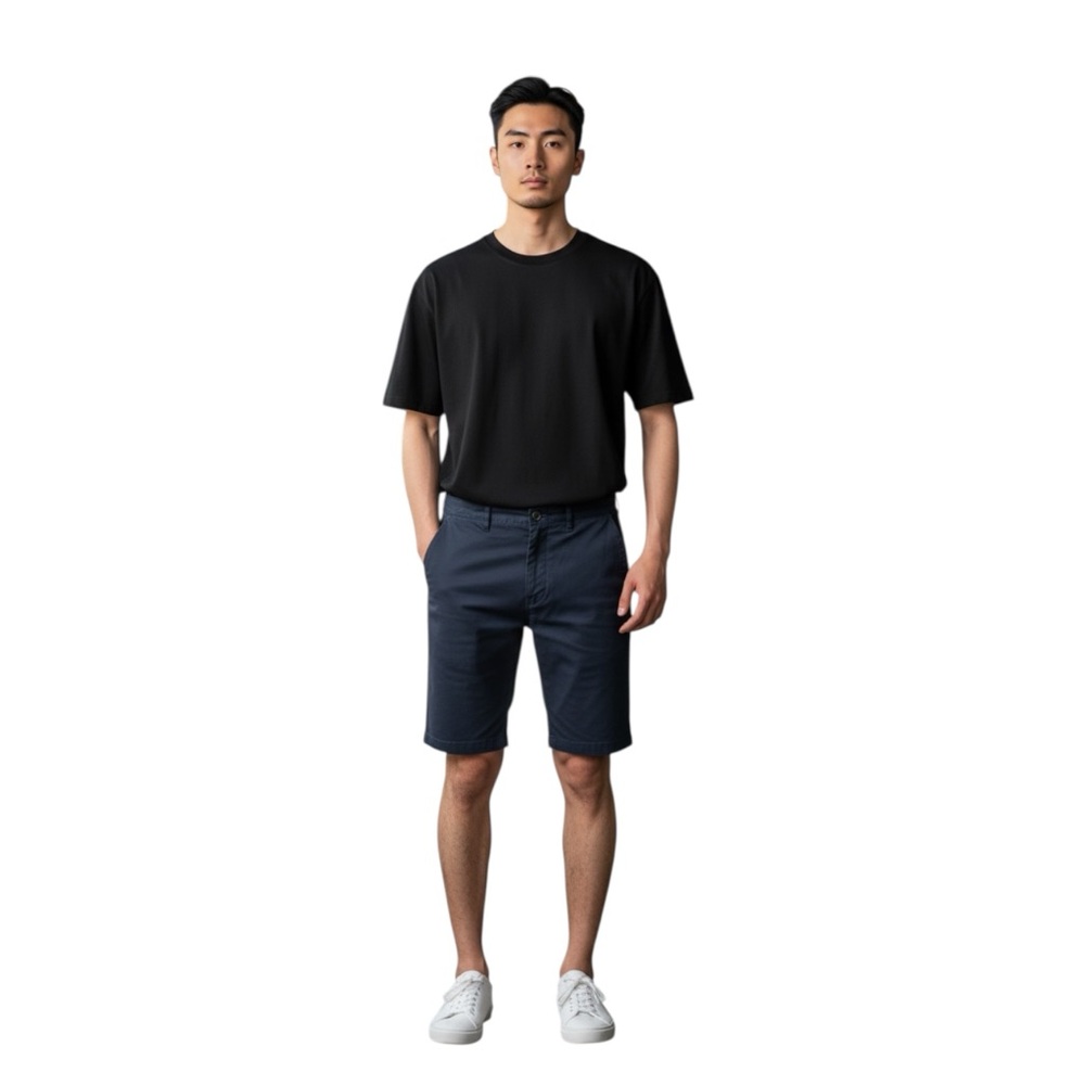 Volcom Navy Men’s Flat Front Cargo Shorts size 40”